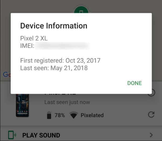 تطبيق Find My Device يدعم إضافة أرقام IMEI لتبسيط الإبلاغ عن الهواتف المفقودة