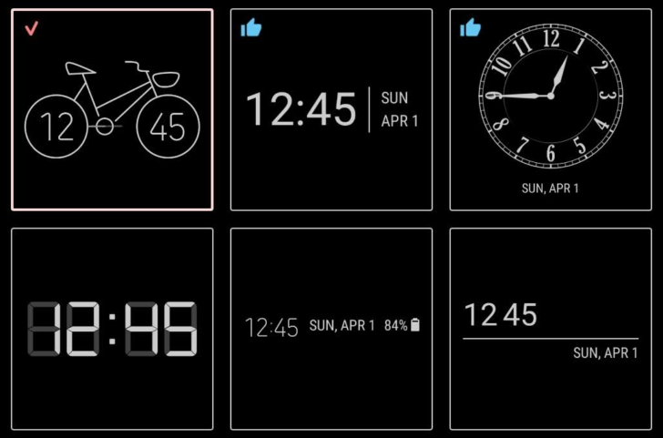 سامسونج تُطلق تطبيقها الجديد ClockFace لتغيير نمط الساعة