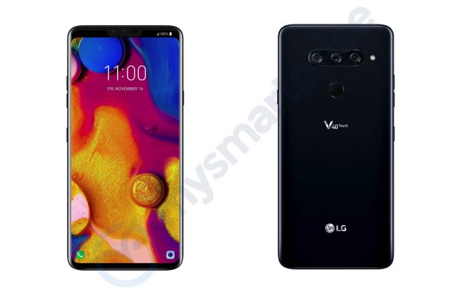 صور مسربة لهاتف LG V40 ThinQ تكشف عن كاميرا بثلاث عدسات