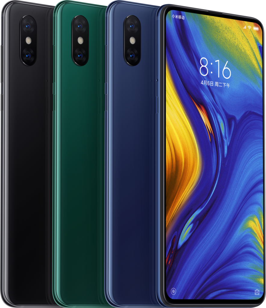 شاومي تطلق هاتف Mi Mix 3 بدون نتوء وبكاميرا أمامية انزلاقية