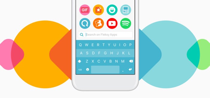 لوحة مفاتيح Fleksy تأتي بمزايا جديدة وتتكامل مع Giphy