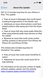 iOS 12.1.3 