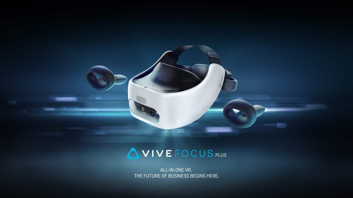 إتش تي سي تعلن عن نظارة الوقع الافتراضي المحدثة Vive Focus Plus