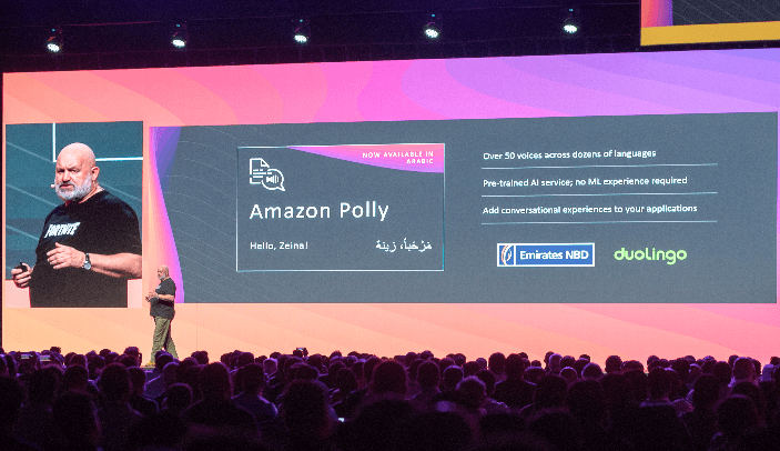 أمازون بولي "Amazon Polly" لتحويل النصوص المكتوبة إلى مقاطع صوتية تضيف دعم العربية 