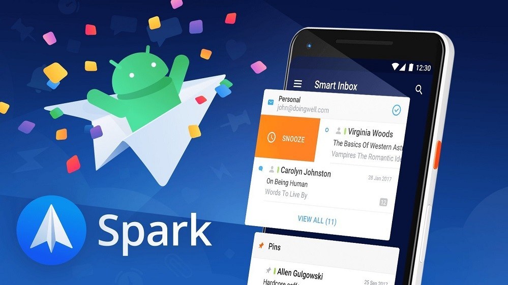 أملًا في إرضاء مستخدمي Inbox عميل البريد Spark متاح الآن على أندرويد