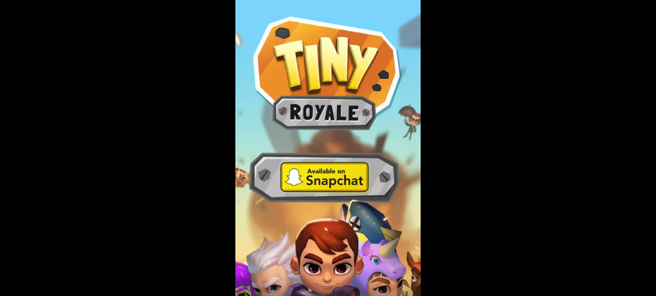 سناب شات يضيف لعبة Tiny Royale على غرار فورتنايت