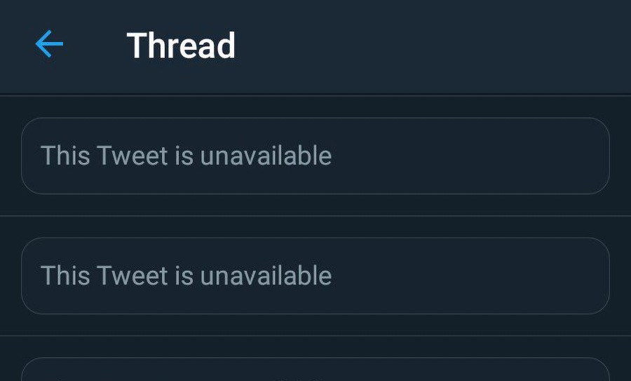 تويتر ستوضح سبب عبارة "هذه التغريدة غير متاحة"