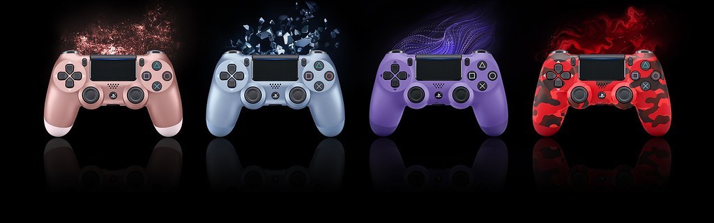 سوني تعلن عن 4 ألوان من وحدات تحكم DUALSHOCK 4 وسماعة جديدة