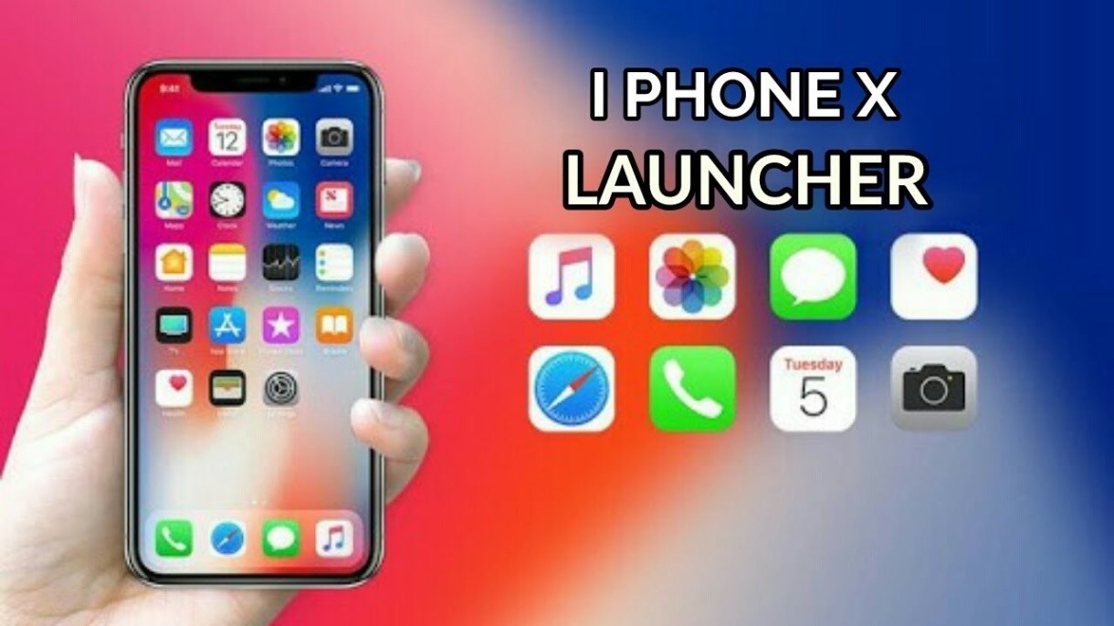 Phone X Launcher‏