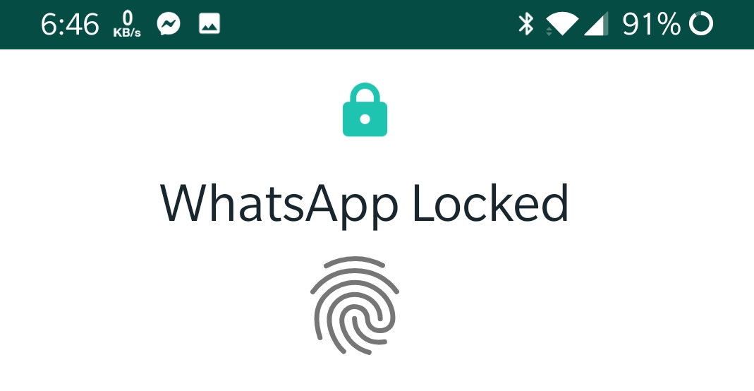 في أحدث إصدار تجريبي له تطبيق واتساب يدعم قفل بصمة الأصابع على أندرويد