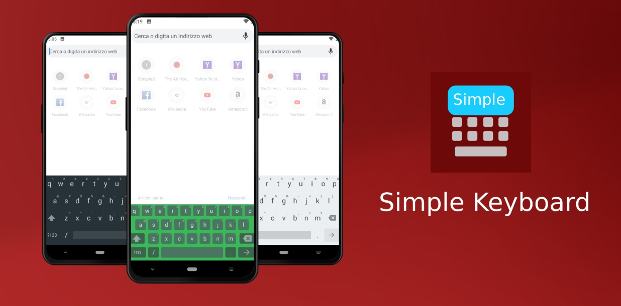 تطبيقات أندرويد جديدة - Simple Keyboard