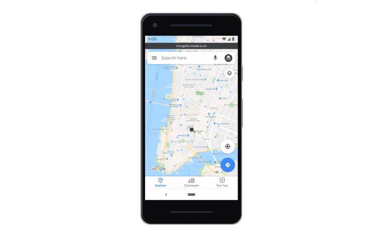 ميزة التصفّح الخفي في خرائط جوجل تبدأ بالظهور لمستخدمي أندرويد