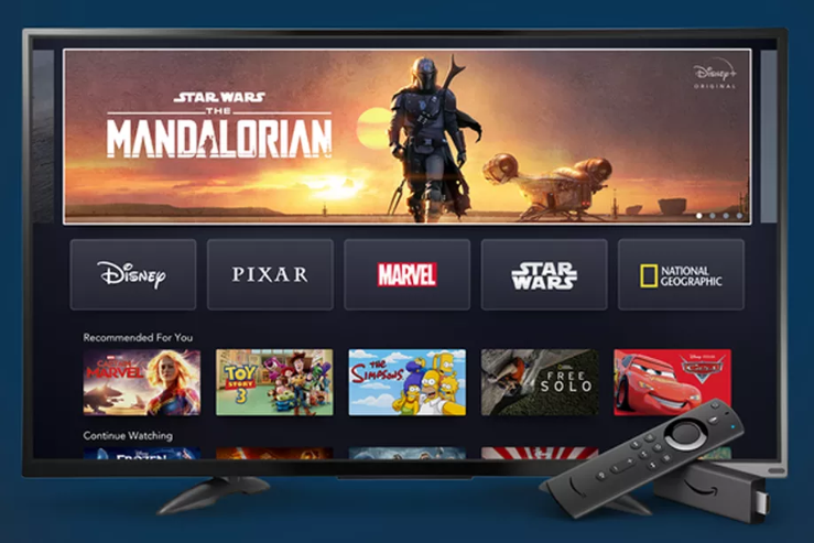 ديزني بلس ستدعم أمازون Fire TV وستتوفر في بريطانيا وعدة دول بداية من 31 مارس