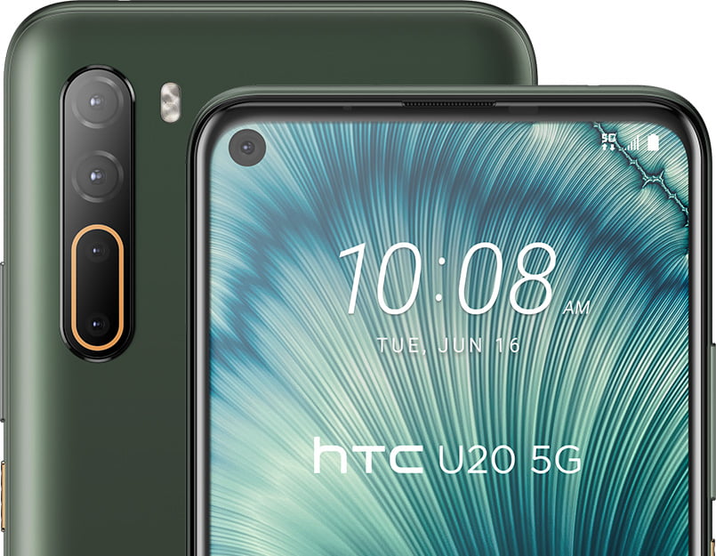 HTC تطلق أول هاتف من الفئة المتوسطة يدعم الجيل الخامس - U20 5G