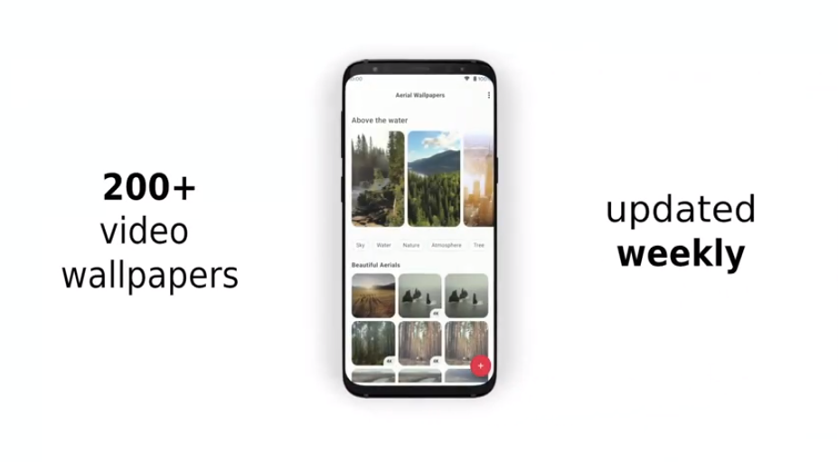 يُقدّم تطبيق Aerial مجموعة واسعة من الخلفيات المتحركة لجميع الأذواق - Aerial - Live Wallpapers