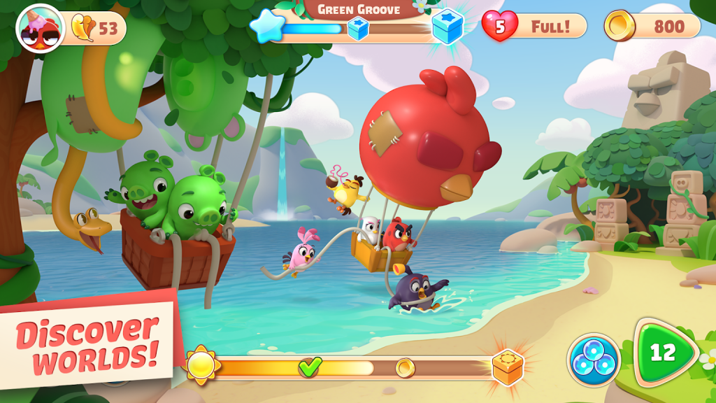 Rovio تعود إلى جذورها بإطلاقها لعبة Angry Birds Journey